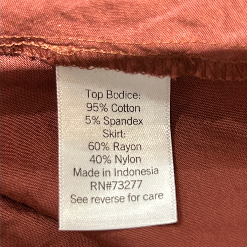 Sleeveless Rust Maxi Dress - Picture 7 of 7